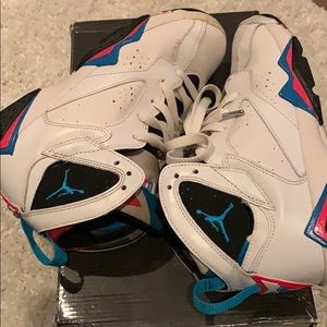Jordan retro 7s used  size 4.5 Y